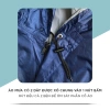 Áo Mưa Nam Raincoat Men XXL 1m4 Lớn Thời Trang Cao Cấp Dây Kéo Khóa Chống Nước 4