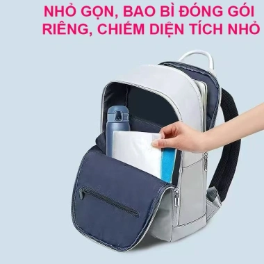 Áo mưa người lớn dày dài EVA chống nước, nhiều màu, gập gọn tiện lợi 28.998 VND