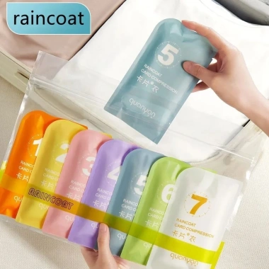 Áo Mưa Người Lớn Dùng 1 Lần Dài Toàn Thân Trong Suốt Chống Mưa Di Động VTB Shop Giá 20.000 10