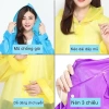 Áo mưa người lớn Măng Tô 2.022 chất EVA chống thấm, mới về, giảm giá 29k 2