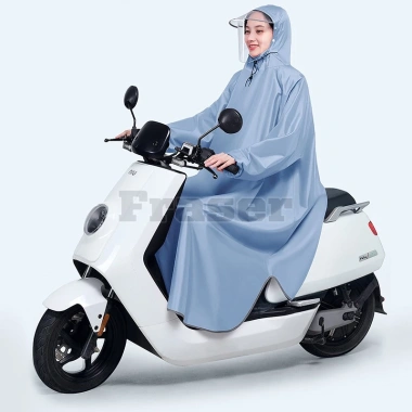 Áo Mưa Nhựa Kendo Thiết Kế Nhật Bản - Vỏ Bọc Tay, Màn Hình Ẩn, Chống Thấm