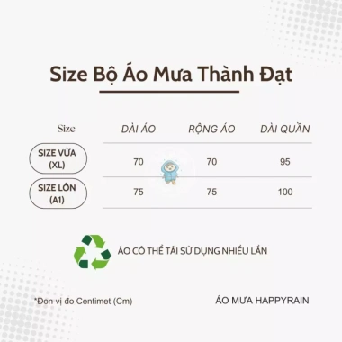 Áo mưa nilon dày dặn loại 1 Ngọc Ánh - Phượt dùng nhiều lần, chỉ 35.000₫ 3 Áo mưa nilon dày dặn loại 1 Ngọc Ánh - Phượt dùng nhiều lần, chỉ 35.000₫ 3