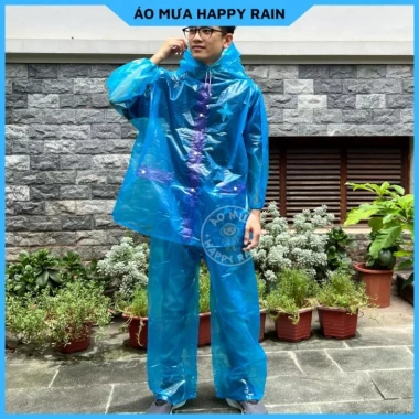 Áo mưa nilon dày dặn loại 1 Ngọc Ánh - Phượt dùng nhiều lần, chỉ 35.000₫