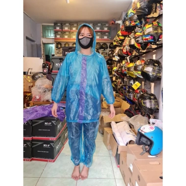 Áo Mưa Nilon Dày Đẹp – Thời Trang Đi Phượt, Chống Thấm, Tiện Lợi 17.900₫