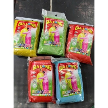 Áo mưa nilon siêu nhẹ, mặc 1 lần, gọn gàng, chỉ 8.000đ - bảo vệ hoàn hảo