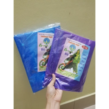 Áo mưa nilong siêu nhẹ, ủng bao giày đi phượt không mùi, bền chắc, giá rẻ 7.000₫