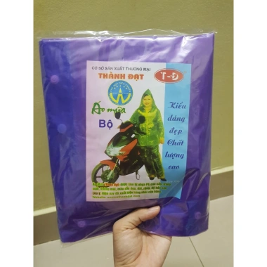 Áo mưa nilong siêu nhẹ, ủng bao giày đi phượt không mùi, bền chắc, giá rẻ 7.000₫