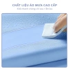 Áo mưa nửa trước trong suốt mẹ & bé, che phủ, kèm kính, giảm còn 79.000₫ 2
