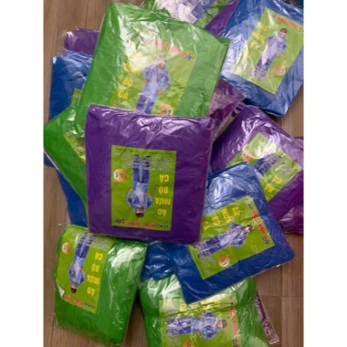 Áo mưa nylon A1 dày cỡ lớn – Tiện lợi du lịch, dã ngoại, che mưa, giá 20.000₫
