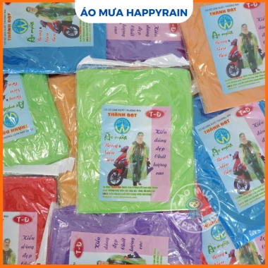 Áo Mưa Nylon Thành Đạt VIP 100g & Loại 1 60g - Chống Nước, Nhẹ Gọn, Giá 84k