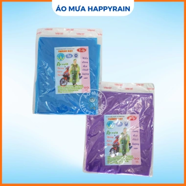 Áo Mưa Nylon Thành Đạt VIP 100g & Loại 1 60g - Chống Nước, Nhẹ Gọn, Giá 84k