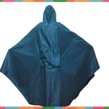 Áo mưa phản quang 7XL bao phủ toàn thân, tai thỏ xỏ gương, kính chắn mưa - 128.000₫