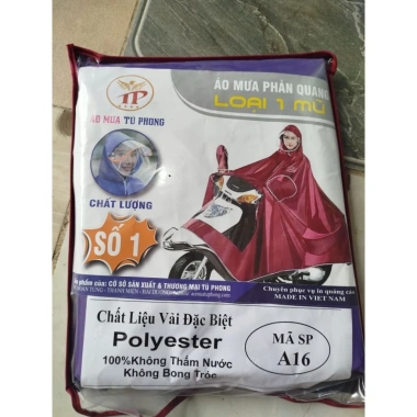 Áo mưa phản quang Tú Phong 1 đầu - Chất lượng cao Việt Nam, giảm giá 110k 2