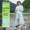 Áo mưa phụ nữ toàn thân poncho du lịch, chống bão dày, di động leo núi - Giá 70.487₫ 10