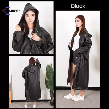 Áo Mưa Poncho Chống Nước Thời Trang Dành Cho Người Lớn & Trẻ Em - Dễ Mang Khi Du Lịch