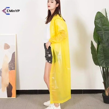 Áo Mưa Poncho Chống Nước Thời Trang Dành Cho Người Lớn & Trẻ Em - Dễ Mang Khi Du Lịch