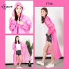 Áo Mưa Poncho Chống Nước Thời Trang Dành Cho Người Lớn & Trẻ Em - Dễ Mang Khi Du Lịch 8