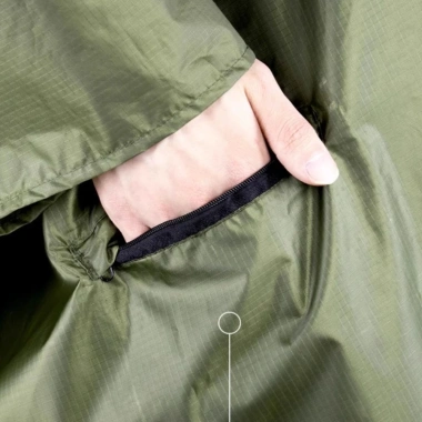 Áo mưa poncho PETOFQQ chống nước nhẹ gập gọn, thích hợp đi bộ đường dài du lịch - Giá 201.420₫