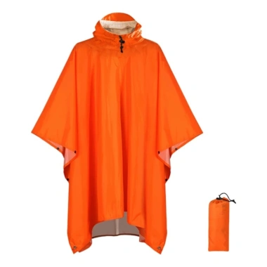 Áo mưa poncho PETOFQQ chống nước nhẹ gập gọn, thích hợp đi bộ đường dài du lịch - Giá 201.420₫