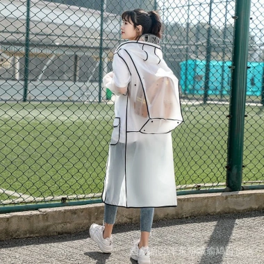 Áo Mưa Poncho Trong Suốt Dài Đến Giữa - Du lịch, giao nhanh, 129.536 VND