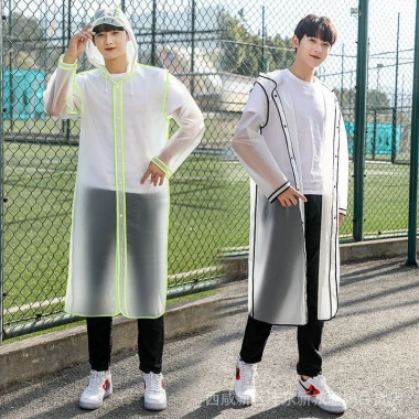 Áo Mưa Poncho Trong Suốt Dài Đến Giữa - Du lịch, giao nhanh, 129.536 VND