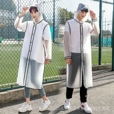 Áo Mưa Poncho Trong Suốt Dài Đến Giữa - Du lịch, giao nhanh, 129.536 VND