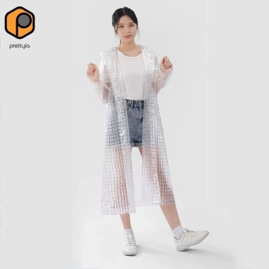 Áo mưa Prettyia nữ Poncho chống mưa, thích hợp cắm trại, ba lô - Giá chỉ 75.600₫