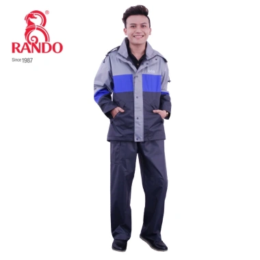 Áo Mưa RANDO Cao Cấp Vải Dù Không Thấm Nước - Thời Trang Nam Nữ Đi Phượt, Bền Bỉ, Giá 490k