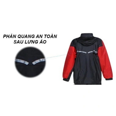 Áo Mưa RANDO Chính Hãng Vải Dù Cao Cấp Không Thấm Nước Cho Nam Nữ Đi Phượt Giá 595k 3