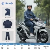 Áo mưa Tân Việt vải dù chống thấm, bền bỉ không rách – thích hợp đi làm, học, phượt 2