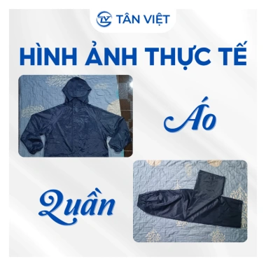 Áo mưa Tân Việt vải dù chống thấm, bền bỉ không rách – thích hợp đi làm, học, phượt 7 Áo mưa Tân Việt vải dù chống thấm, bền bỉ không rách – thích hợp đi làm, học, phượt 7