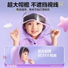 Áo mưa trẻ em 4-13 tuổi tấm chắn gọn đeo balo phản quang phía sau - giảm 20% 5