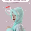 Áo mưa trẻ em Belly Baby EVA an toàn, ngăn đựng balo, phù hợp bé trai & bé gái - Giá 189.000₫ 5