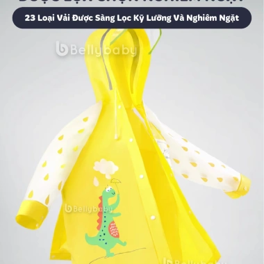 Áo mưa trẻ em Belly Baby EVA an toàn, ngăn đựng balo, phù hợp bé trai & bé gái - Giá 189.000₫ 7 Áo mưa trẻ em Belly Baby EVA an toàn, ngăn đựng balo, phù hợp bé trai & bé gái - Giá 189.000₫ 7