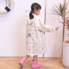 Áo mưa trẻ em dày chống mài mòn, ba lô không gian, poncho dài cho thanh thiếu niên - Giá 519k 3