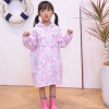 Áo mưa trẻ em dày chống mài mòn, ba lô không gian, poncho dài cho thanh thiếu niên - Giá 519k 7