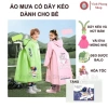 Áo Mưa Trẻ Em Đi Học Chống Thấm, Ngăn Balo, Mũ Trùm, Tay Phản Quang An Toàn – 188.000₫