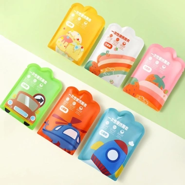Áo mưa trẻ em FUIDESHE – Một mảnh, bao bì thẻ nén chân không, bền bỉ cho du lịch ngoài trời, giá ưu đãi 26.568₫