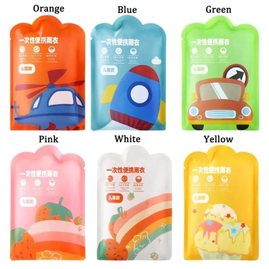 Áo mưa trẻ em không thấm nước nén chân không - Dụng cụ bền, tiện lợi, chỉ 26.568₫ 4