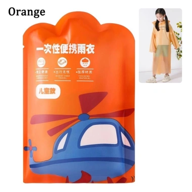Áo mưa trẻ em không thấm nước nén chân không - Dụng cụ bền, tiện lợi, chỉ 26.568₫ 10