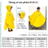 Áo Mưa Trẻ Em KOJMAC Raicoat Kids - Đựng vừa balo, size 5-12 tuổi, giá ưu đãi 136k 10