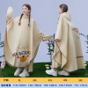 Áo mưa trẻ em OSEE đa năng có túi ba lô, thiết kế mũi xe đạp, phù hợp bé trai và bé gái tiểu học - trung học 10