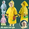 Áo mưa trẻ em siêu chống thấm, ngăn đựng cặp balo, phù hợp 3‑12 tuổi – 159.345₫