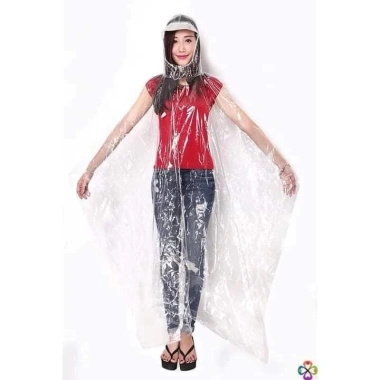 Áo Mưa Trong Suốt 1 Đầu 2 Đầu Gấp Gọn – Chống Thấm, Tiện Dụng Cho Du Lịch, Lễ Hội, Dã Ngoại – Giá 55.000đ