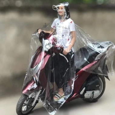Áo Mưa Trong Suốt 1 Đầu 2 Đầu Gấp Gọn – Chống Thấm, Tiện Dụng Cho Du Lịch, Lễ Hội, Dã Ngoại – Giá 55.000đ