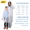 Áo Mưa Trong Suốt Deli DL553.010/011 - Chống Thấm Cao Cấp, Dáng Dài Thời Trang cho Người Lớn & Trẻ Em, 95.000 VND 3