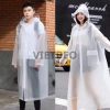 Áo Mưa Trong Suốt DIDOOGLT Dáng Dài Măng Tô Khoá Kéo Chống Thấm Cao Cấp 95k 2