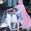 Áo mưa trong suốt Hàn Quốc dày, kèm kính che mắt thời trang cánh dơi 1+2 đầu – Giá 72.000 7