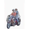 Áo Mưa Trong Suốt Xe Máy 1 & 2 Đầu - Che Thân, Chống Thấm, Thoáng Nhẹ, Gập Gọn 3