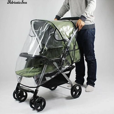 Áo mưa trùm xe đẩy cho bé - Chống thấm, siêu nhẹ, dễ dàng bảo vệ, Giá chỉ 144.666 VND
